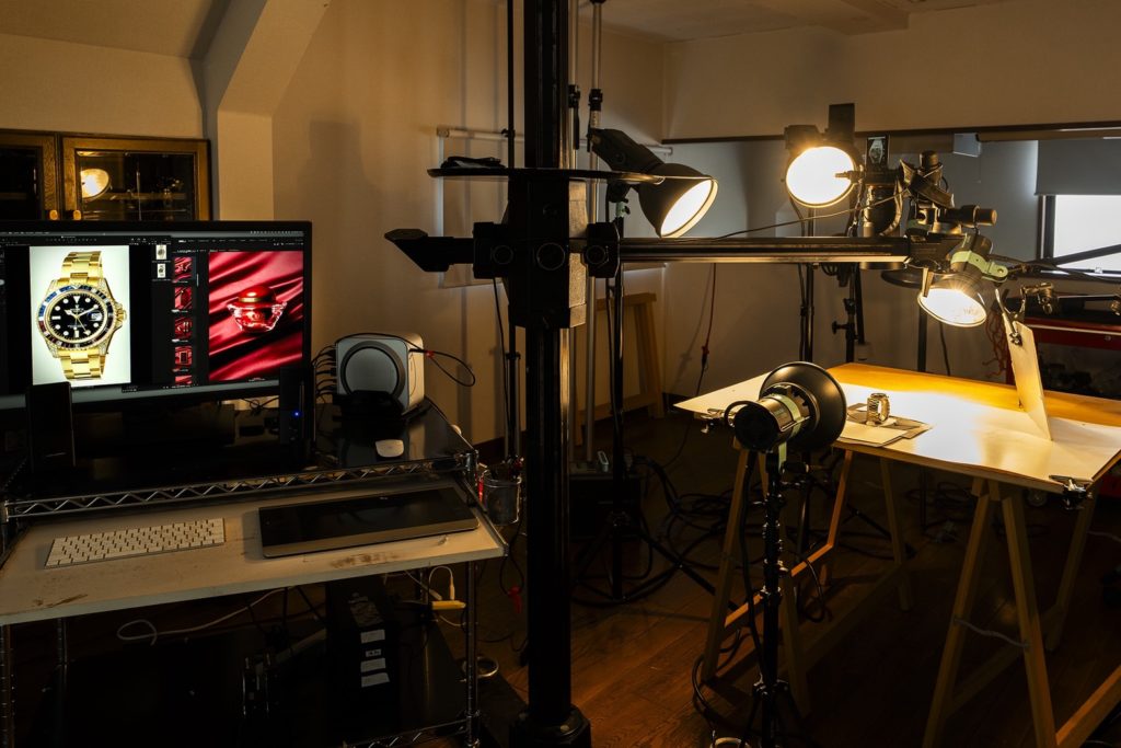 撮影スタジオ内観